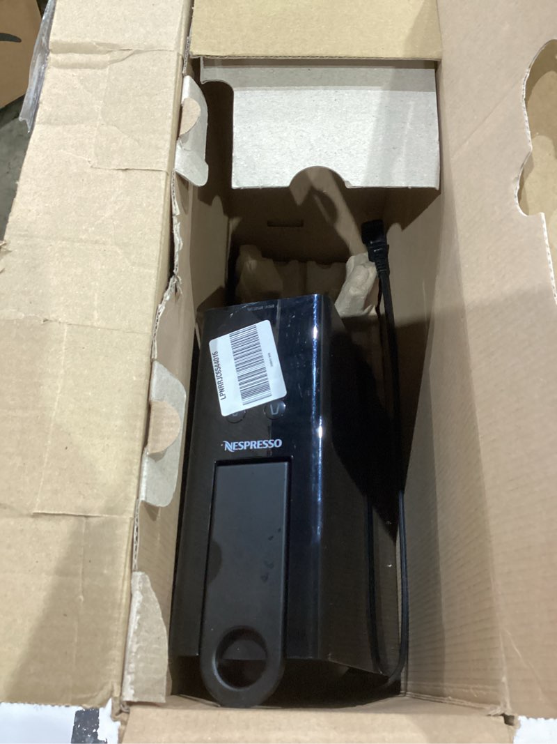 Condition photo showing Good Condition for Nespresso Essenza Mini Espresso Machine by Breville, Piano Black Machine Black
