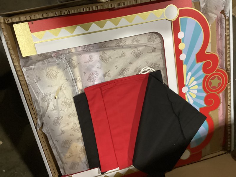 Condition photo showing As Is for Le Toy Van - Wooden Educational Puppet Theatre | Kids Role Play Toy | Great As A Gift - Suitable for 3 Years + (TV333)