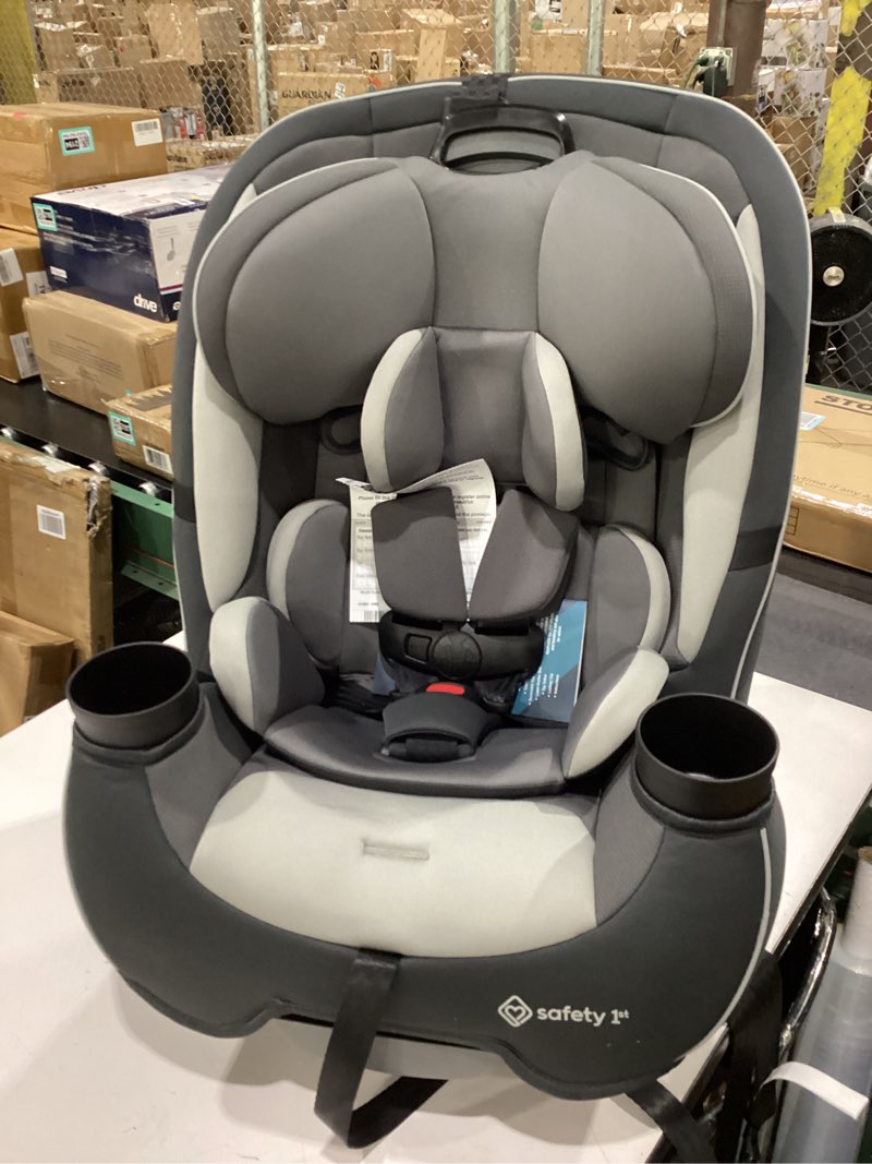 Condition photo showing New/Like New for safety 1st grow and go all-in-one slim convertible car seat, rear facing, 5-40 lbs, forward facing (30–65 lbs), high back booster seat 40-100 pounds, iron frost iron frost original
