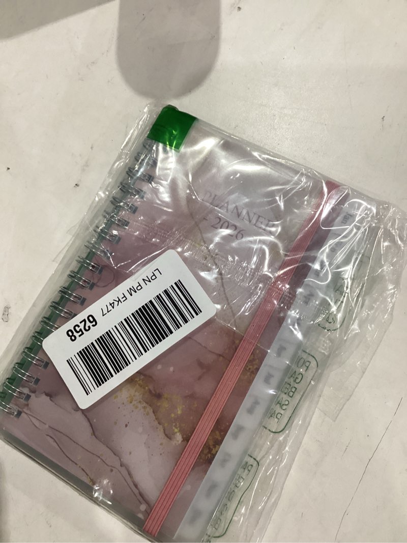 Condition photo showing Good Condition for 2026 Pocket Planner/Calendar - A6 Weekly & Monthly Organizer Notebook & Journal to Track Goals, Easy