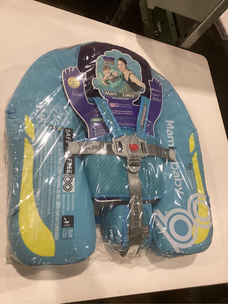 Condition photo showing Good Condition for Mambobaby Baby Pool Float with Canopy & Tile, Kalolary Non-Inflatable Baby Swim Float Infant Swim Trainer Ring Toddler Pool Float with Adjustable Strap for 3-24 Months Age Boys Girls Blue Car