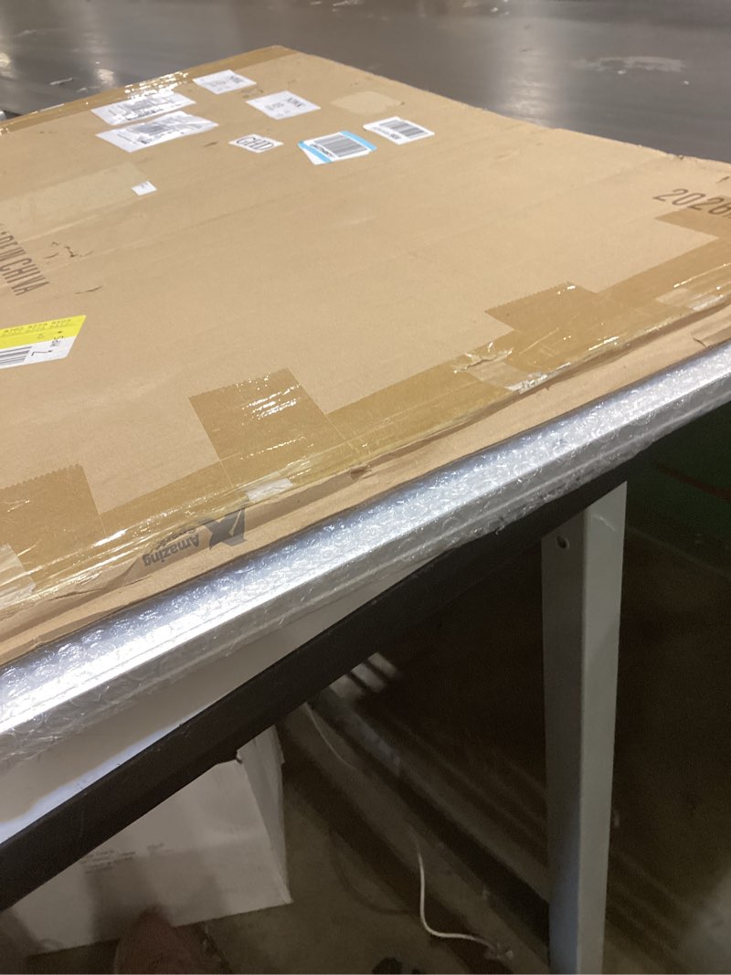 Condition photo showing Good Condition for lined whiteboard blank grid aluminum frame dry erase board reusable wall mounted board for scheduling, to do lists weekly planning home work(36 x 24 inch,whiteboard with grid) whiteboard with grid 24"w x 1.4"h