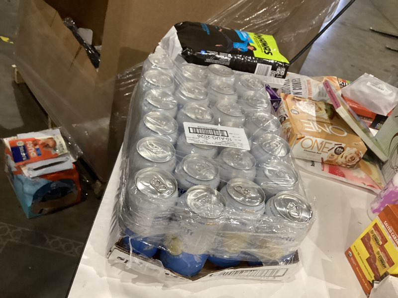 Condition photo showing Good Condition for Spindrift Sparkling Water, Lemon Flavored, Made with Real Squeezed Fruit, 12 Fl Oz Cans, Pack of 24 (Only 3 Calories per Can)