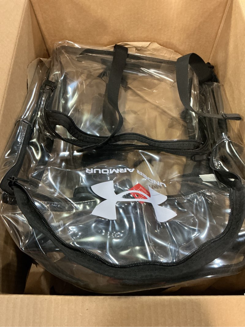 Condition photo showing Good Condition for under armour unisex loudon clear backpack (960) clear / black / white one size fits most