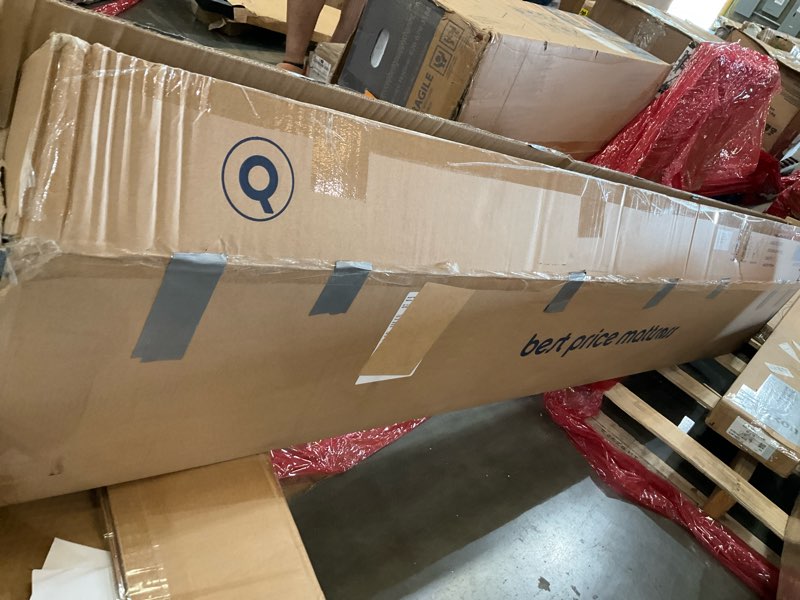 Condition photo showing Good Condition for mellow naturalista classic - 12 inch solid wood platform bed with wooden slats, no box spring needed, easy assembly, queen, pine