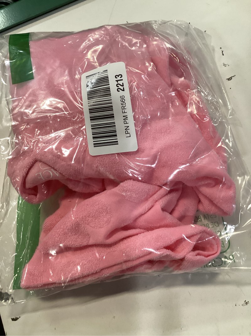 Condition photo showing New/Like New for the children's place baby girls' and toddler hooded swim coverup 5t princess pink terry
