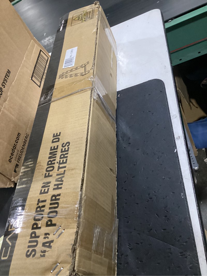 Condition photo showing New/Like New for cap a-frame dumbbell weight rack | color series