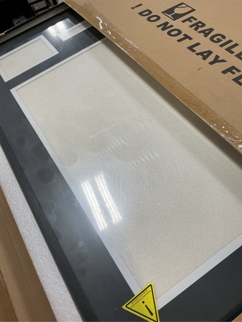 Condition photo showing New/Like New for aluminum jersey frame display case 2 pack, lightweight & durable metal jersey frame with mat, pinboard, shatterproof plexiglass & hanging kit for football baseball basketball soccer hockey shirt aluminum 2 pack