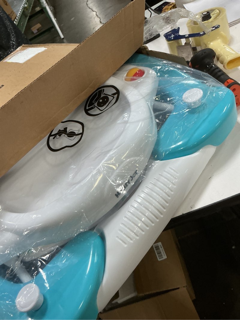 Condition photo showing Good Condition for BABY JOY 6-in-1 Baby Walker, Foldable Baby Walker with Wheels, Adjustable Height, Music, Lights, Bouncer & Rocker Mode, Baby Walkers for Boys Girls 6-14 Months (Green)