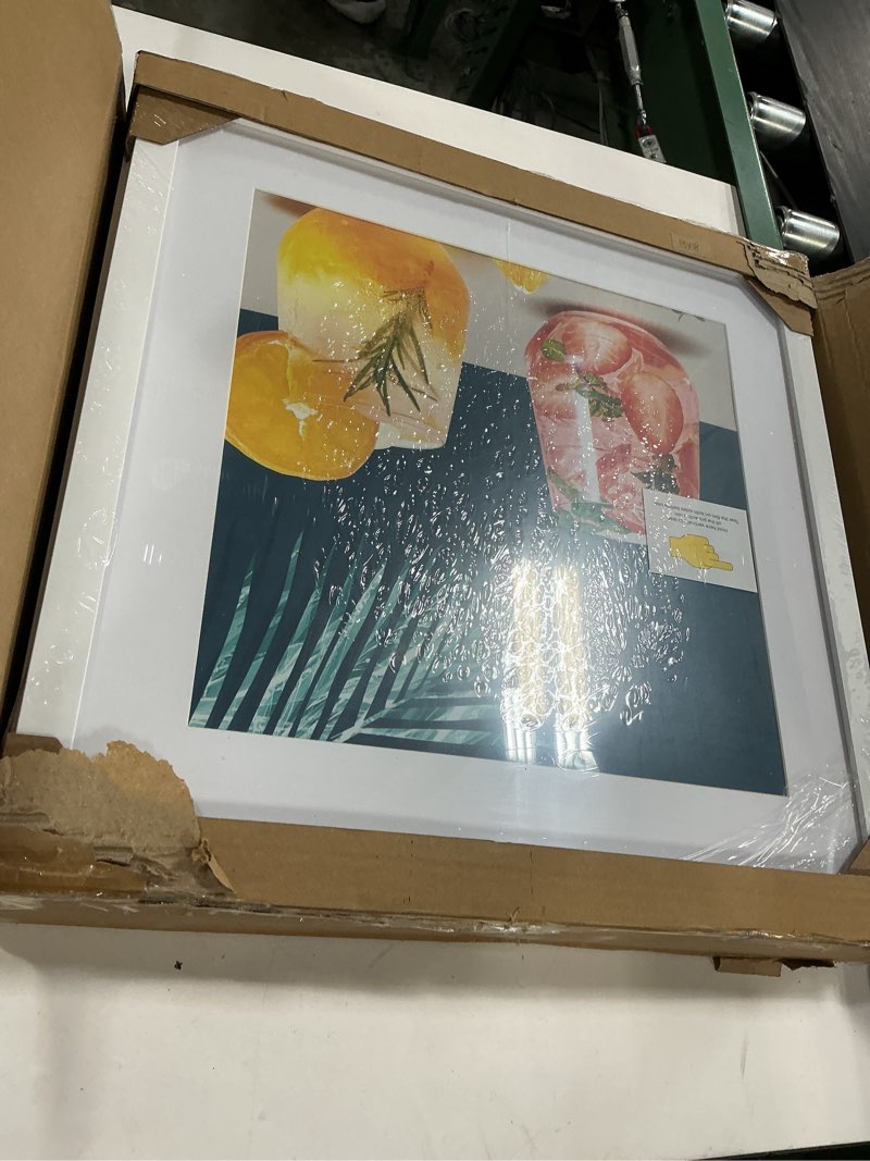 Condition photo showing Good Condition for threelove 18x18 frame white, display picture 14x14 with mat or 18x18 without mat, photo poster picture frame wall mounting home decor, 3 pcs 18x18 white-3pcs