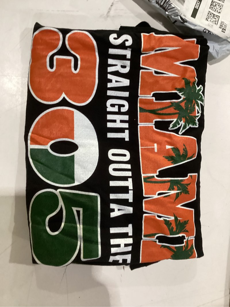 Condition photo showing New/Like New for Straight Outta The 305 Miami Florida Pride Lifestyle T-Shirt