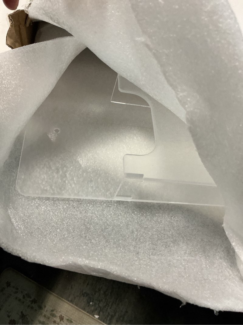 Condition photo showing Good Condition for Sherr 6 Pockets Acrylic Brochure Holder Wall Mount Pamphlet Display Stand with Screws, Dual Installation Options Business Multi Slot Holder Rack for Schools Studios Community Spaces Flyer Literature