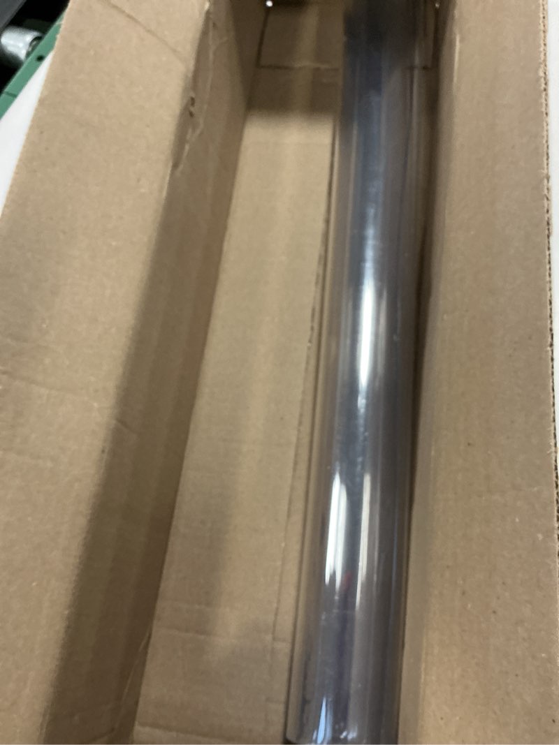 Condition photo showing Good Condition for Pet Carpet Protector - Doorway Damage Deterrent and Scratch-Stopper for Cats, Dogs, and Pets, Heavy-Duty PVC Runner, Cut to Fit, Clear, 15 Inches x 48 Inches, Made in The USA