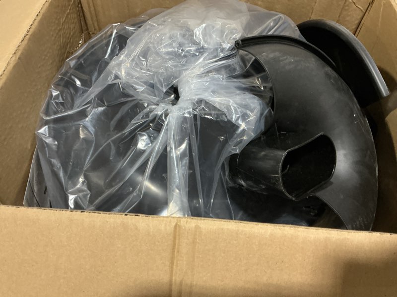 Condition photo showing As Is for Furlihong 6902BHA Rechargeable Baseball/Softball Toss Machine with Extendable Ball Stacker, Height Adjustable, Use Regulation Baseballs, Softballs or Dimpled Balls, for Hitting Batting Practice