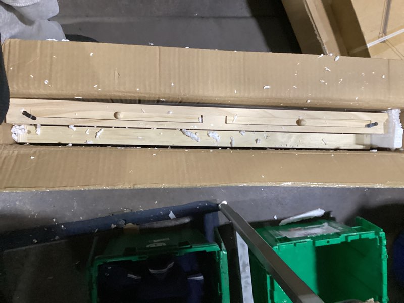 Condition photo showing New/Like New for Yacona Puzzle Board 1500 Pieces,34.3”x 26” Jigsaw Puzzle Table with Folding Legs,4 Drawers and Cover,Portable Board Game Table for Adults and Teens with No Installation Required