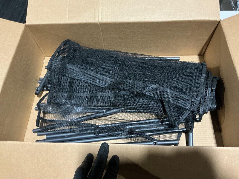 Condition photo showing Good Condition for Whitmor 36 Pair Over-The-Door Rack-Gunmetal Gray Shoe Organizer Shoe Rack Gunmetal Gray
