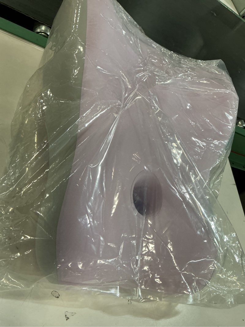 Condition photo showing Good Condition for ergonomic natural latex pillow for adults & pregnancy | multi-position support cushion for sleeping, lounging, reading & couples | removable washable cover (dusty pink)