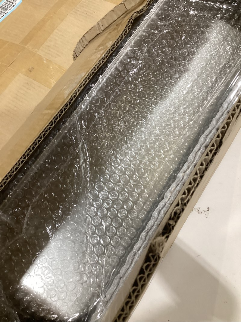 Tevila Extra Large Stainless Steel Litter Box with Lid, High Sided Enclosed Metal Cat Litter Pan, Do