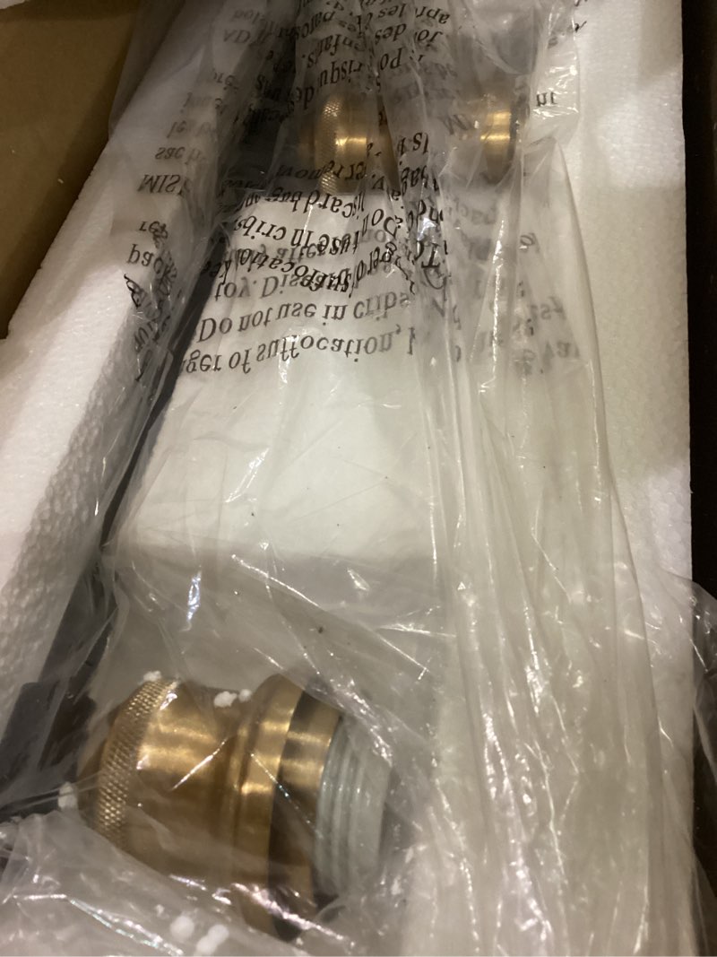 Condition photo showing New/Like New for Chandeliers for Dining Room Light Fixture, Modemn Farmhouse 5-Light Linear Chandelier, Black and Gold Kitchen lsland Pendant Light with Seeded Glass for Pool Table Living Room Kitchen