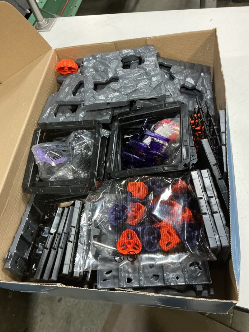 Condition photo showing Good Condition for schleich eldrador creatures - 71 pc battlecave arena lava vs. shadow playset - lava bull and shadow hound set - animal monster figurines for boys and girls - fun beast toys for kids ages 7+ | 42673