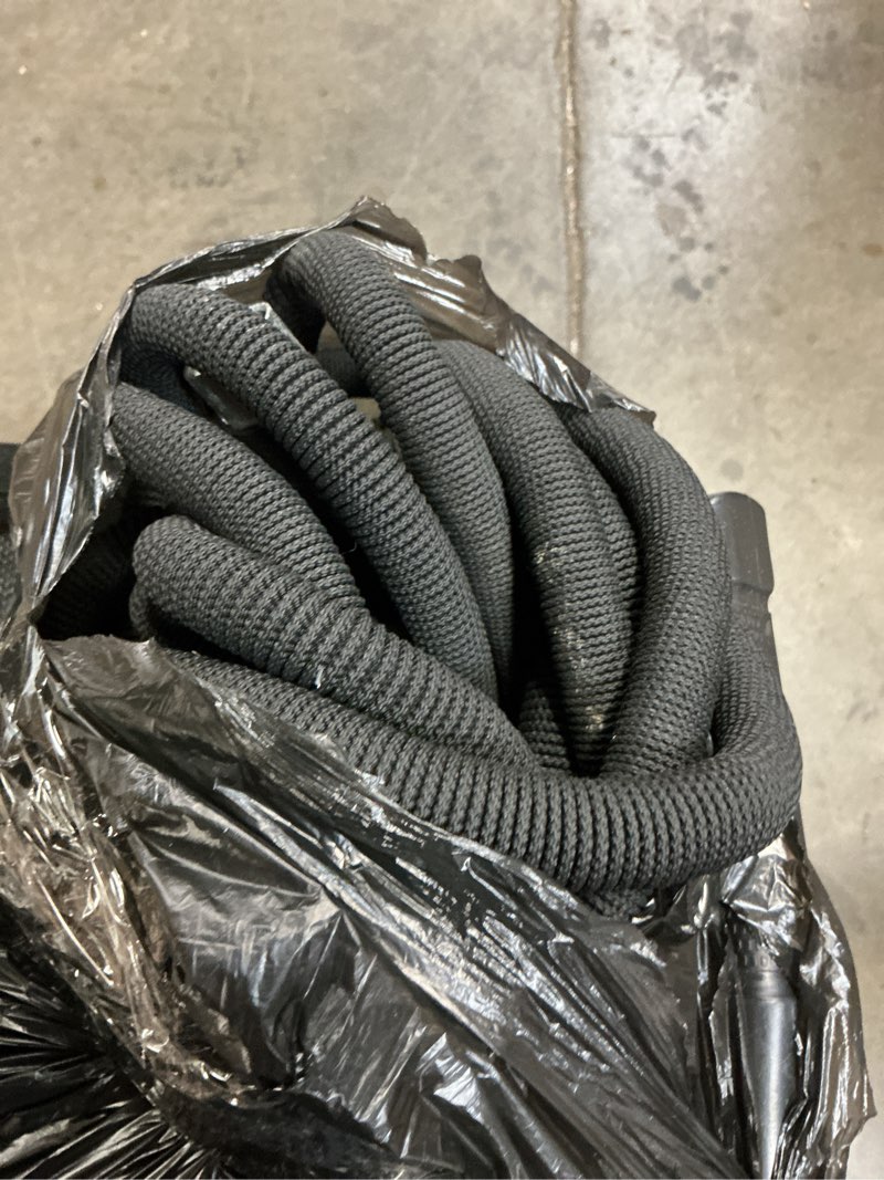 Condition photo showing As Is for 50ft expandable water hose – flexible lightweight no-kink garden hose for outdoor watering, car wash, lawn & yard with leakproof brass fittings, durable expanding water hoses