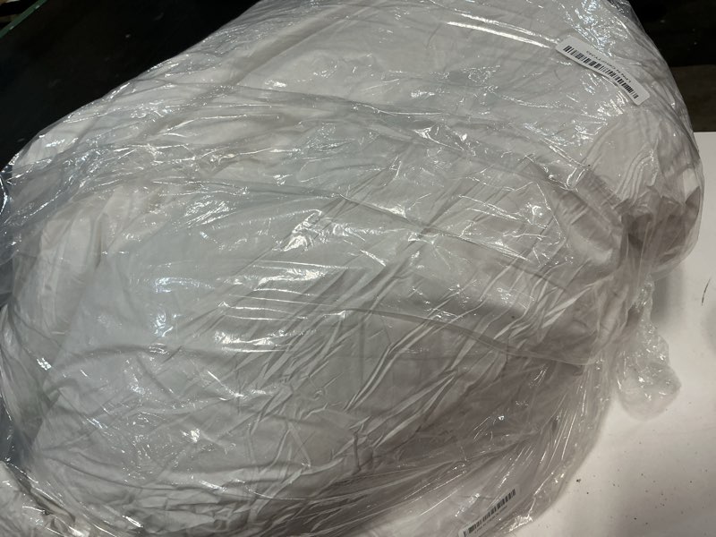 Condition photo showing As Is for miulee feather pillow insert 28x28, decorative down feather fluffy throw pillow cotton fabric for living room sofa bed 1 28x28 inch