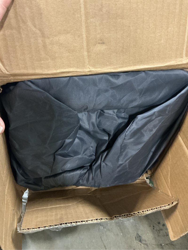 Condition photo showing As Is for Foldable Baby Playpen 50"X50",Play pen for Babies and Toddlers, Portable Playpen, Kids Collapsible Indoor and Outdoor Fence with Visible Mesh,Safety Area Travel PlayYard with Mat Storage Bags,Handlers gray 50"X50"