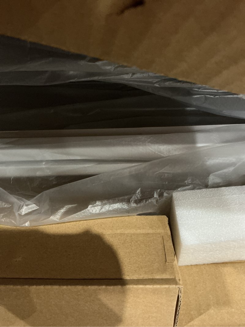 Condition photo showing Good Condition for beenbkks pet window safety guards, clear acrylic safer than bars, window guards for dogs cats, pressure mounted safety pet barrier with metal frame, adjustable 32" to 62" wide, 29" tall, indoor use