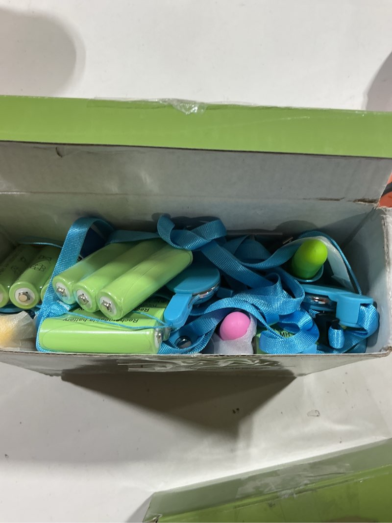 Condition photo showing As Is for topsung walkie talkies for kids long range walkie-talkie for adults rechargeable 4 pack with lanyard noaa usb, family pink 2 way radio toys for 3-12 year old boys girls toddlers camping skiing blue green pink yellow