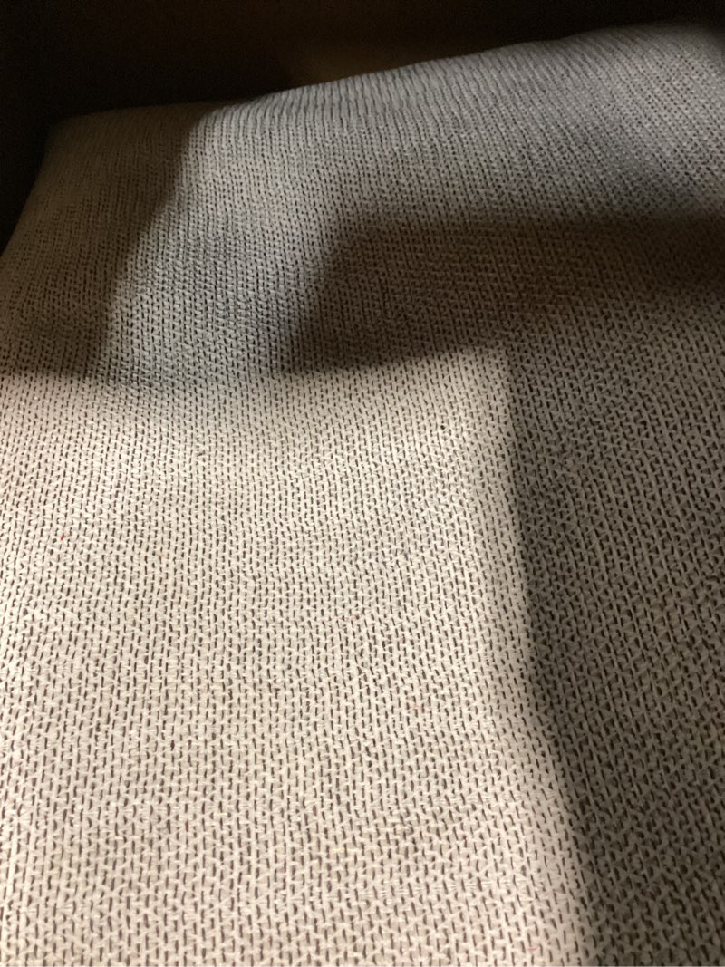 Condition photo showing As Is for 8x10 vintage washable area rug for living room,low pile non slip carpet non-shedding large area rug soft indoor stain resistant rug floral print mat for bedroom dining room black black 8' x 10'