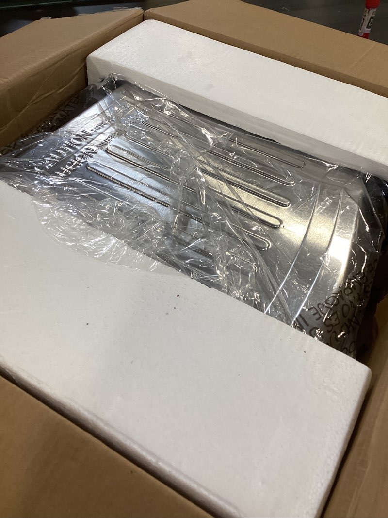 Condition photo showing Good Condition for masterbuilt® 3-in-1 10 liter xl electric turkey fryer plus boiler and steamer combination with drain basket and breakaway safety cord in stainless steel