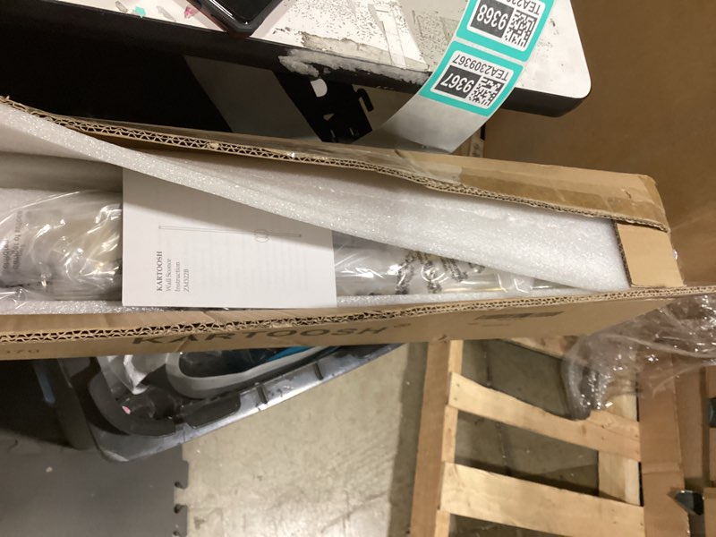 Condition photo showing Good Condition for Battery Operated Modern Wall Sconces,Dimmable Wireless Wall Light Set of Two with Remote Control,3 Color Temperatures,Rechargeable LED Wall Sconce for Bedroom,Living Room,Hallway,27.6 Inch,Matte Gold Gold 27.6 Inch