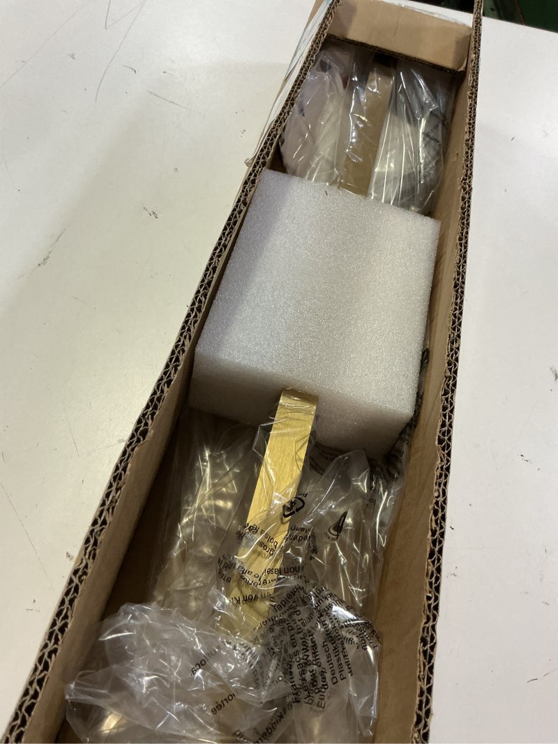 Condition photo showing Good Condition for epinl gold bathroom light fixtures - 24 inch brushed gold vanity light for bathroom over mirror dimmable 5cct led light bar modern lighting fixture for bathrooms bedroom living room gold 24 inch