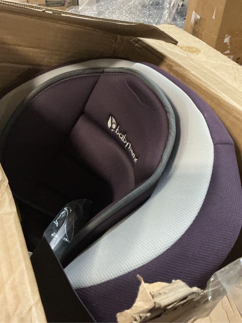Condition photo showing Good Condition for baby trend hybrid si 3-in-1 combination booster seat, dash plum – side-impact protection, 3-stage growth design, adjustable headrest, cushioned comfort hybrid si dash plum