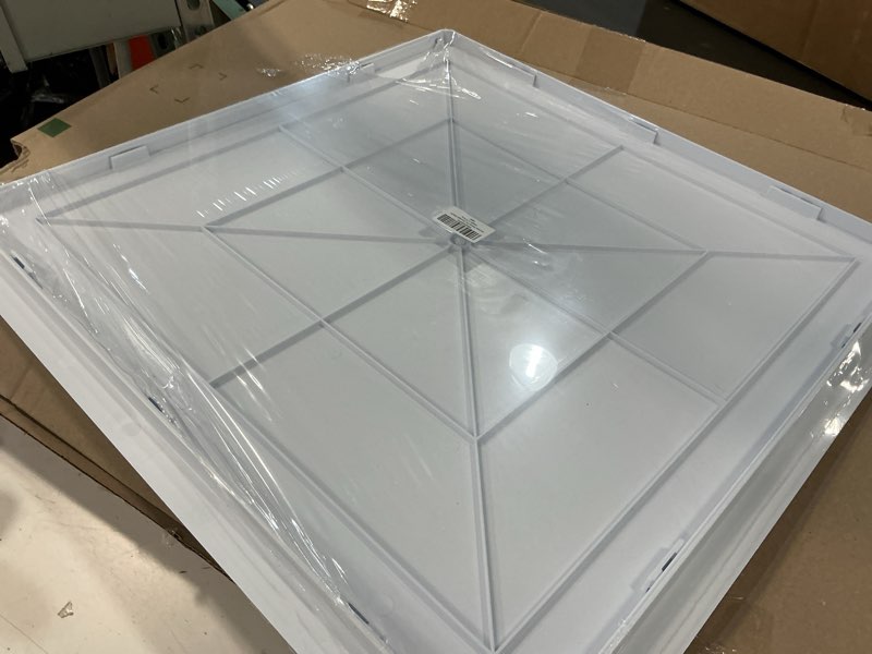 Condition photo showing Good Condition for access panel for drywall - 24x24 inch - wall hole cover - access door - plumbing access panel for drywall - heavy durable plastic white