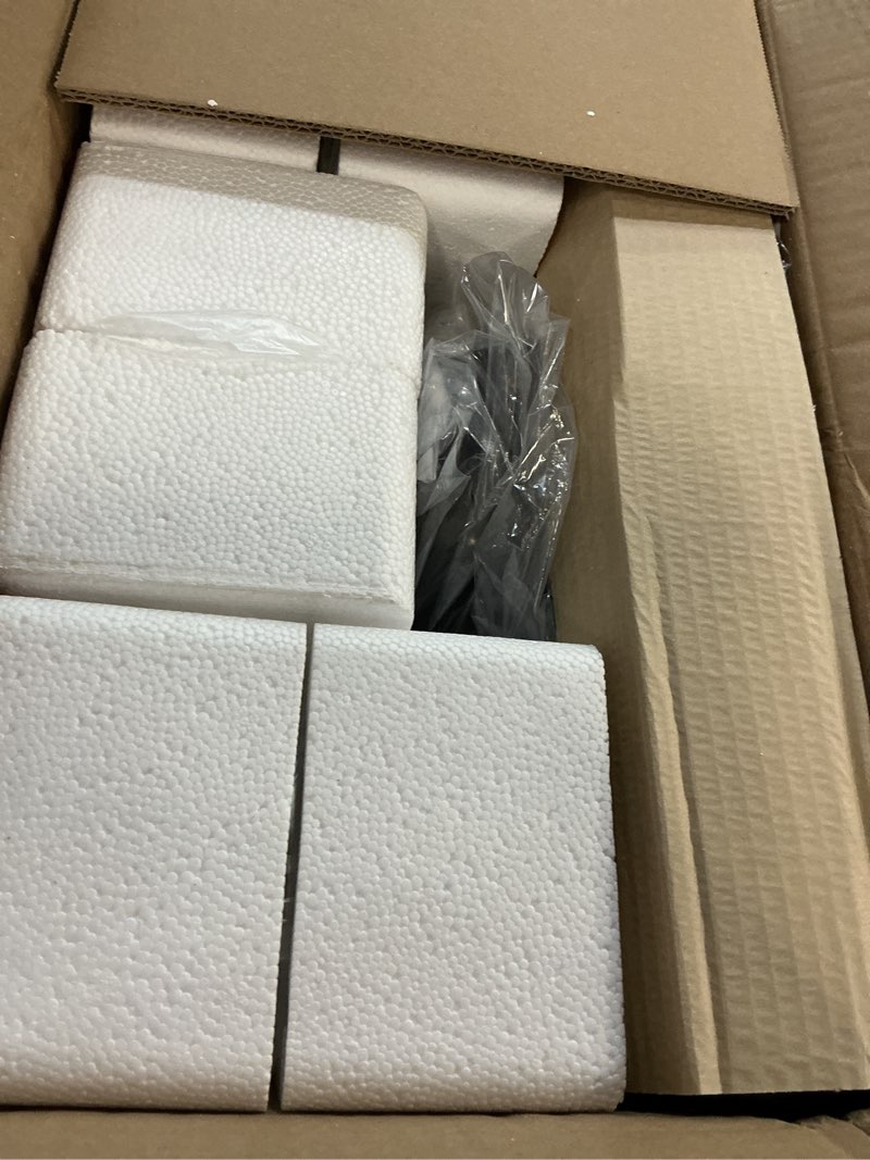 Condition photo showing New/Like New for 3-Light Bathroom Light Fixtures, 17.23" Black Modern Vanity Lights with Clear Glass Shade, Bathroom Wall Lamp for Mirror Kitchen Living Room Hallway Cabinet Porch Matte Black 3-Light