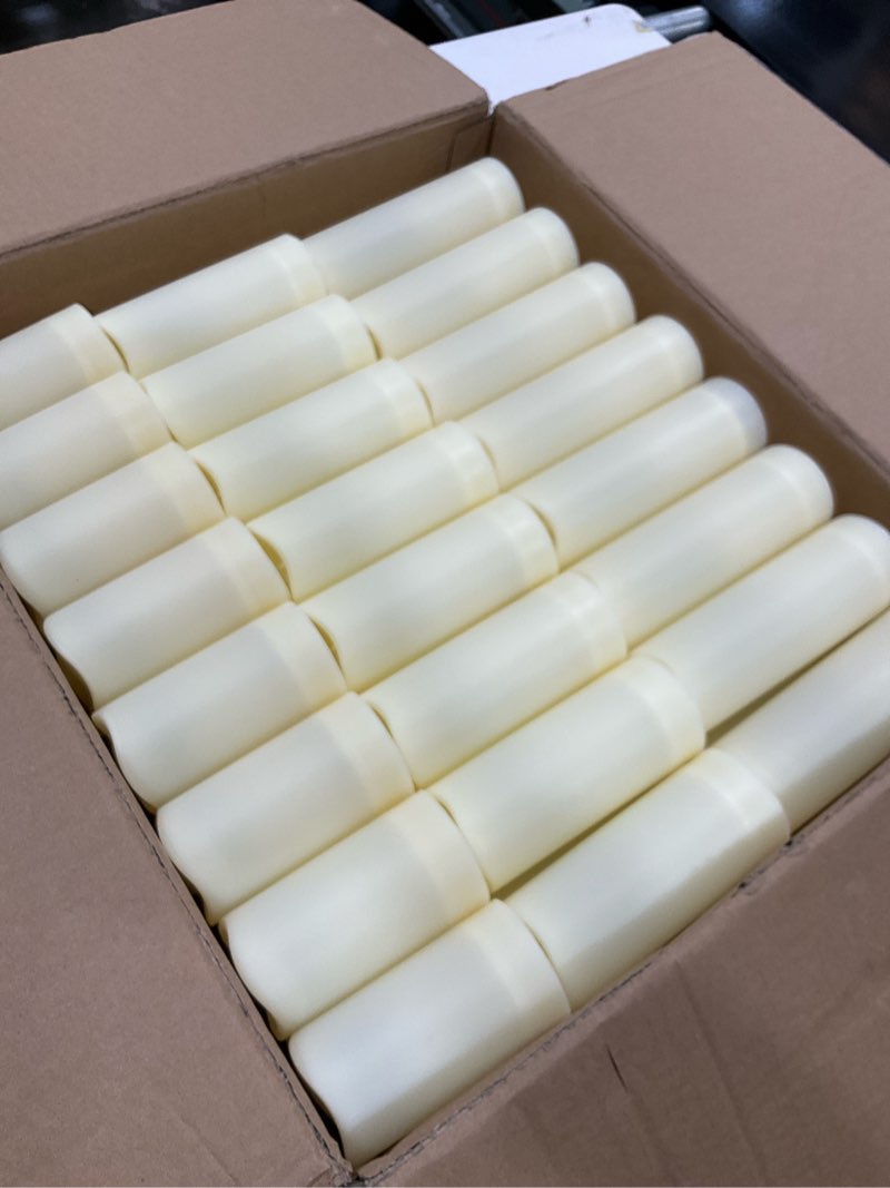 Condition photo showing Good Condition for Set of 96 Waterproof Outdoor Flameless Candles, LED Candles with 4 Remote and Timer,(H 4" 5" 6" x D 2.2"),for Halloween Wedding Festival 96Pack-Ivory