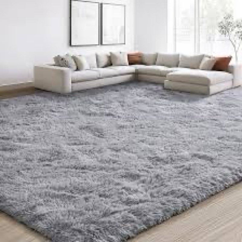 EVOIONOS 10x14 Washable Large Area Rug for Living Room, Fluffy Shag Rug for Bedroom, Ultra Soft Plus