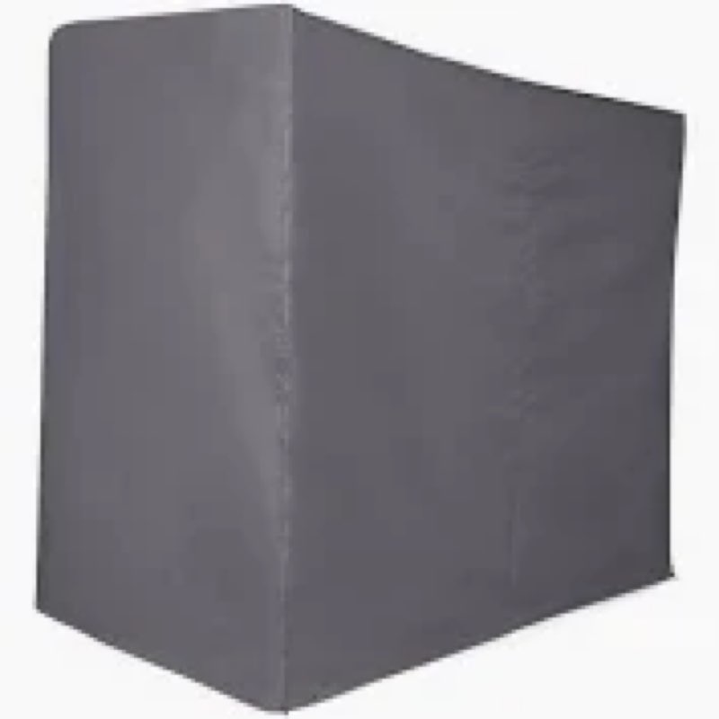 Patio Swing Cover - 3 Seater Hammock Glider Chair, Outdoor UV Resistant, Waterproof - 87L x 60D x 72H Inch Grey 87L x 60W x72H inch