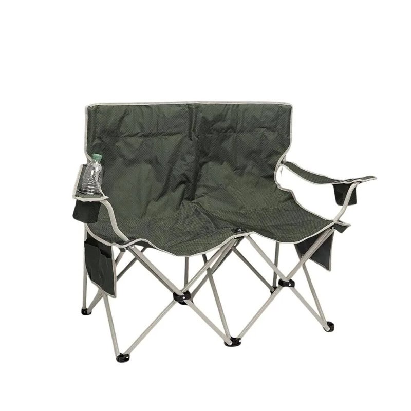 Navaris Folding Camping 2 Seater Double Camping Chair for Two Adults  