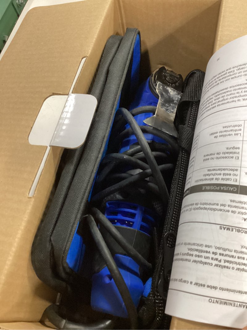 Condition photo showing As Is for kobalt 4-amp 4-oscillating multi-tool