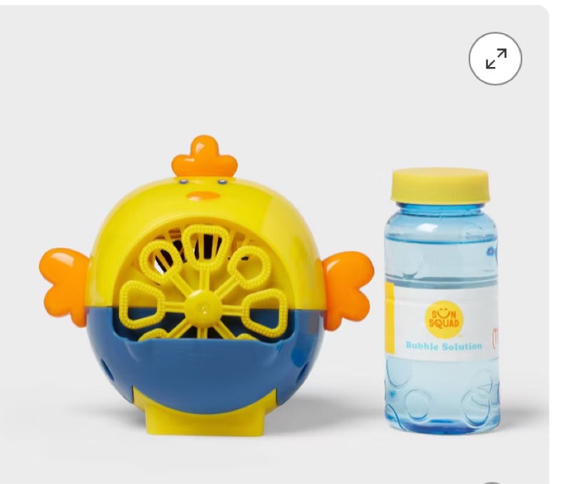 Chick Bubble Maker - Sun Squad™: Kids' Outdoor Toy, Age 3+, Plastic  pack of 6