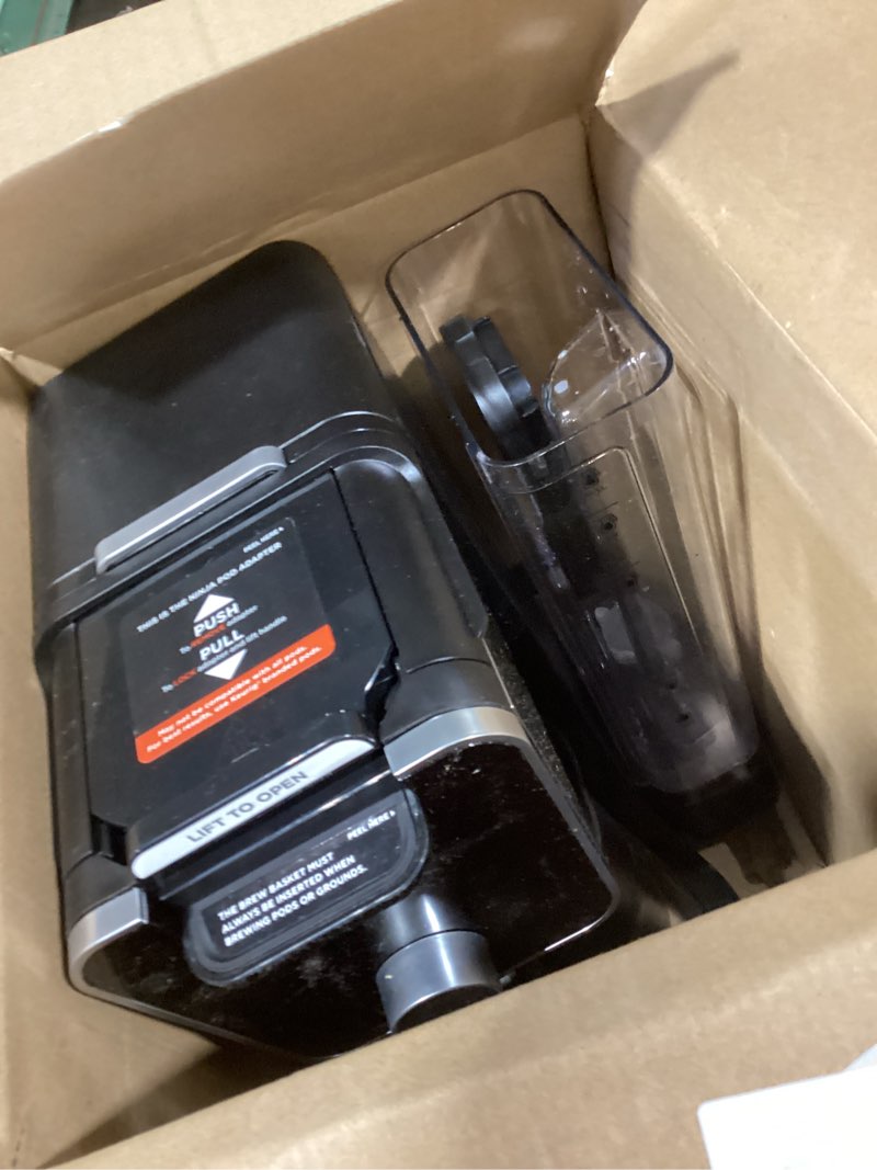 Condition photo showing As Is for ninja drip coffee maker with k cup combo, dualbrew pro specialty coffee system, coffee machine compatible with k-cup pods, 12 cup single serve coffee makers with paper filter, cfp301 frother + paper filter