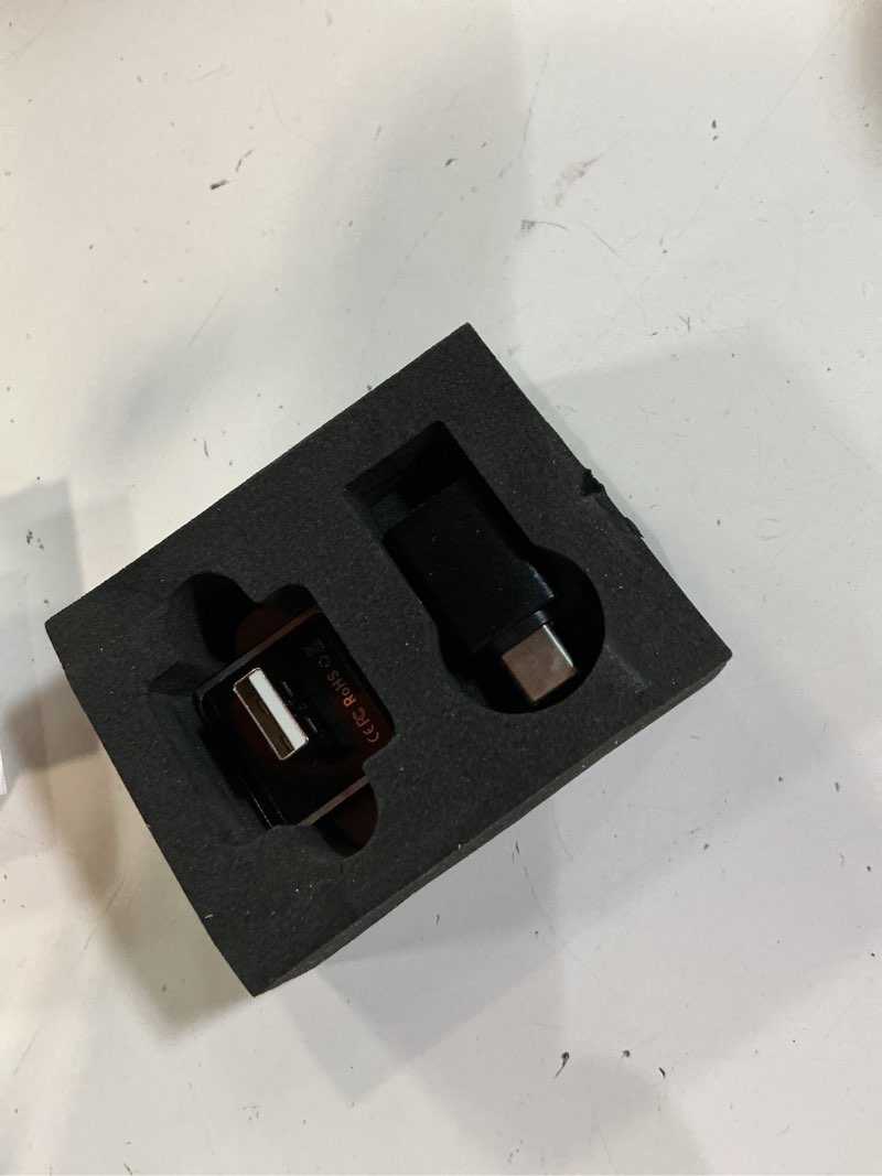 Condition photo showing Good Condition for 2026 wireless carplay adapter for apple only, upgrade mini aluminium car play adapter converts wired to wireless carplay for iphone, plug & play, auto connect fast and stable, with usb-c, grey gray