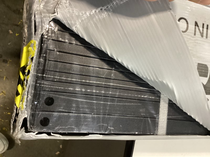 Condition photo showing Good Condition for Metal Bed Frame,Queen Size Bed Frame with Storage Space,Heavy Duty Sturdy Mattress Foundation,Easy Assembly,No Box Spring Needed, Black,14 Inch,Queen