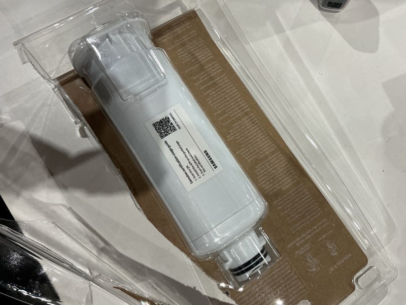 Condition photo showing As Is for samsung water filter 