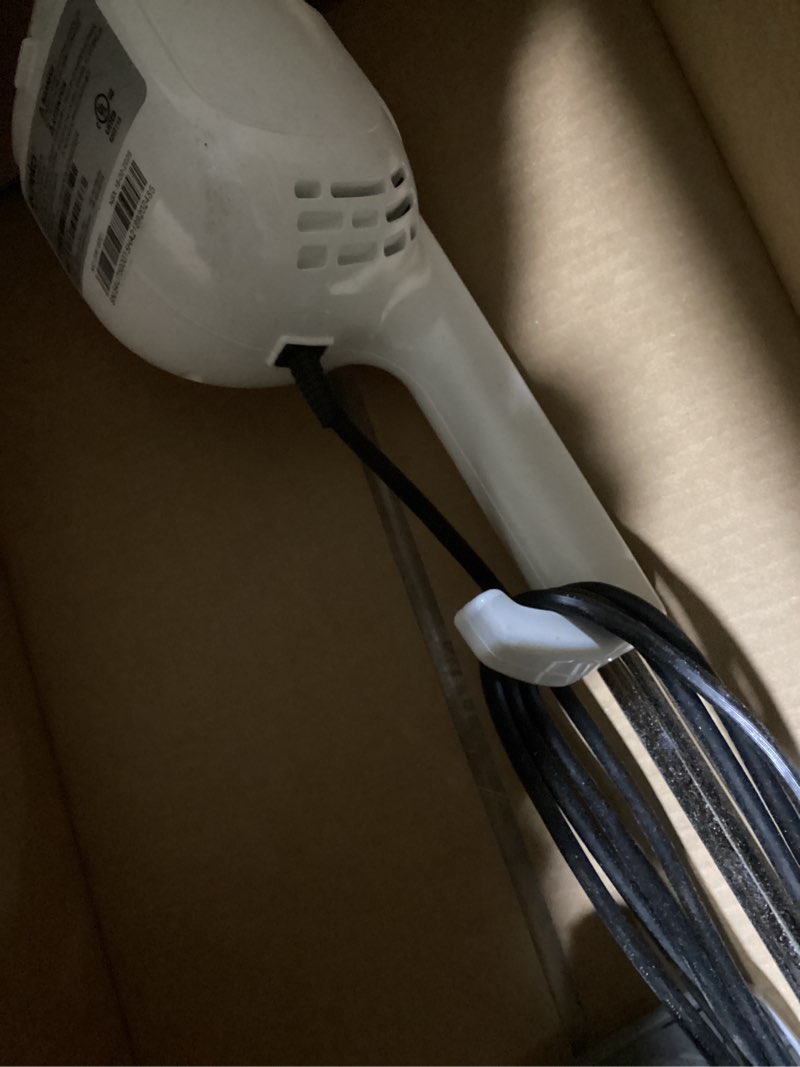 Condition photo showing As Is for Eureka Corded Stick Vacuum Cleaner for Home Pet Hair, Lightweight Stick Vacuum Cleaner with Powerful Suction for Carpet Tile and Hard Floor, Aqua Blue, 3-in-1 Handheld Vac NES100 3-in-1 Handheld Vac NES100 Aqua Blue