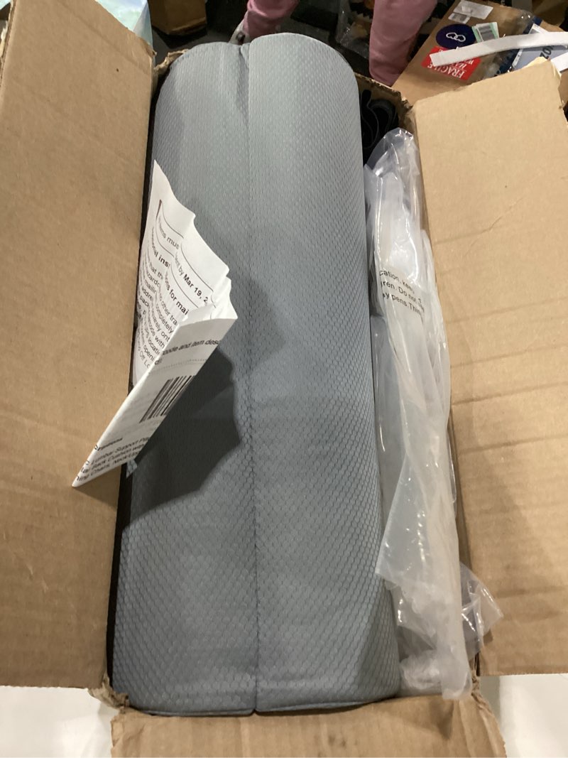 Condition photo showing Good Condition for Ergonomic Lumbar Support Pillow for High Back Office Chair - Adjustable 6 Semicircular Back Cushion with Breathable Mesh Cover,Spine Support for Desk/Gaming Chairs, Neck/Upper/Lower Back Pain Relief