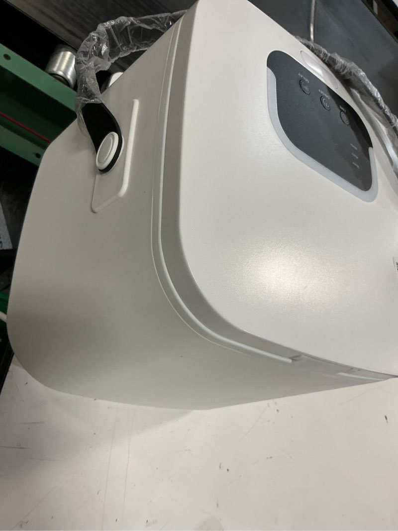 Condition photo showing As Is for weilalantian towel warmer,towel warmers for bathroom with timer & child lock, electric bathroom warmer for towels, robes, and blankets, adjustable heat settings (20/40/60mins)