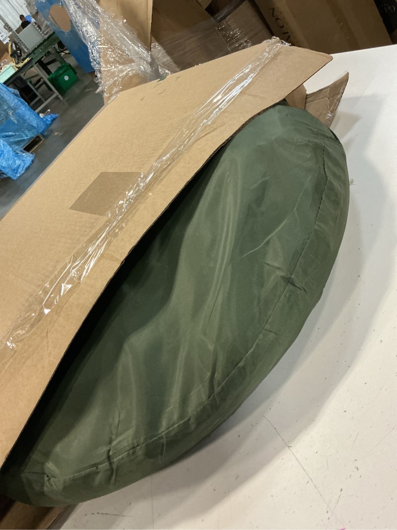 Condition photo showing Good Condition for akozlin portable pop up shower tent instant privacy dressing changing tent outdoor shower room camp toilet tent green 6.2ft-high-47.2"width